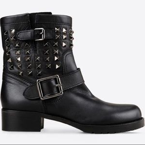 Velntino Rockstud Motorcycle Boot 37